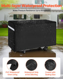 VEVOR 66 inch Grill Cover Heavy Duty BBQ Gas Grill Cover Outdoor Waterproof