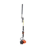 VEVOR 15.7-inch 26CC 2 Cycle Gas Hedge Trimmer, Gas Powered Pole Hedge Trimmer with Dual Sided Dual Action Blade, Adjustable Trimmer Head, Suitable for Trimming Shrubs, Bushes