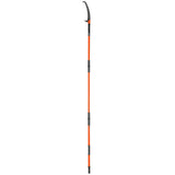 VEVOR Manual Pole Saw, 2.24 m-8.24 m Extendable Tree Pruner, Sharp Steel Blade High Branches Trimming, Manual Branch Trimmer with Lightweight 8 Fiberglass Handles, for Pruning Palms and Shrubs