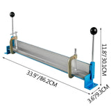 Vevor Metal Bending Machine Hand Sheet Metal Bender Adjustable Hardness
