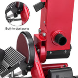 VEVOR Belt Sander 4" x 36", Disc Combo Sander 6",Electric Adjustable Bench Belt Sander 375W,Grinder Bench Sanding Machine With 4 Rubber Foot Pad