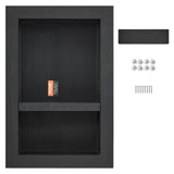 VEVOR Shower Niche Ready for Tile 40.64 x 60.96 cm, 16 x 24 inch Double Shelf Or