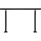 VEVOR Handrail for Outdoor Steps Aluminum Stair
Handrail Fit 0-5 Steps w/ Installation Kit