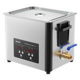 10L Ultrasonic Cleaner, Professional Ultrasonic Cleaner Machine with Cleaning Basket & Digital Display, 180W Stainless Steel 40kHz Cleaning Machine for Watches, Razors, Jewelry, Coins, and More