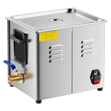 10L Ultrasonic Cleaner, Professional Ultrasonic Cleaner Machine with Cleaning Basket & Digital Display, 180W Stainless Steel 40kHz Cleaning Machine for Watches, Razors, Jewelry, Coins, and More
