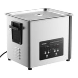 10L Ultrasonic Cleaner, Professional Ultrasonic Cleaner Machine with Cleaning Basket & Digital Display, 180W Stainless Steel 40kHz Cleaning Machine for Watches, Razors, Jewelry, Coins, and More