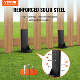 VEVOR Fence Post Anchor Repair Kit 6 Pack Inner Support Stakes Repair