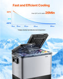 VEVOR Portable Car Refrigerator Freezer Compressor 55L Dual Zone for Car Home