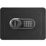 VEVOR Safe, 0.5 Cubic Feet Home Safe, Steel Security Safe with Digital Keypad and 2 Keys, Wall-Mounted Cabinet Safe Protect Cash, Gold, Jewelry, Documents for Home, Hotel, 350 x 250 x 250 mm