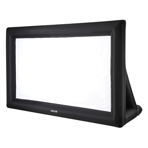 VEVOR 20 ft Inflatable Movie Screen 16:9 600D Movie Projector with Portable Bag