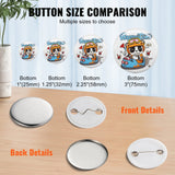 VEVOR 1.25" 32mm Button Badge Parts Supplies for Button Maker Machine 500 Sets