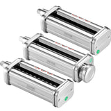 VEVOR 3Pcs Pasta Attachment for KitchenAid Stand Mixer Pasta Roller Cutter Set