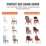 Stretch Spandex Folding Chair Covers, Universal Fitted Chair Cover, Removable Washable Protective Slipcovers, for Wedding, Holiday, Banquet, Party, Celebration, Dining (12PCS White)