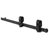 VEVOR Bi-Folding Sliding Barn Door Hardware Track Kit 40" for Two 18" Doors