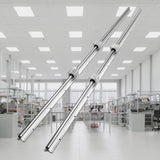 VEVOR Linear Guide Rail Set, SBR20 1500mm, 2 PCS 59 in/1500 mm SBR20 Guide Rails and 4 PCS SBR20UU Slide Blocks, Linear Rails and Bearings Kit for Automated Machines DIY Project CNC Router Machines