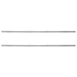 VEVOR Linear Guide Rail Set, SBR20 2200mm, 2 PCS 86.6 in/2200 mm SBR20 Guide Rails and 4 PCS SBR20UU Slide Blocks, Linear Rails and Bearings Kit for Automated Machines DIY Project CNC Router Machines