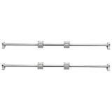 VEVOR Linear Guide Rail Set, SFC20 1200mm, 2 PCS 47.2 in/1200 mm SFC20 Guide Rails 4 PCS SC20 Slide Blocks 4 PCS Rail Supports, Linear Rails and Bearings Kit for Automated Machines CNC DIY Project