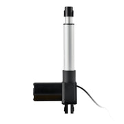 Linear Actuator 12V, 6 Inch Heavy Duty 1320lbs/6000N Linear Actuator, 0.19"/s Linear Motion Actuator with Mounting Bracket & IP44 Protection for Electric Door Industrial Machinery Vessels Cargo