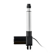 Linear Actuator 12V, 6 Inch Heavy Duty 1320lbs/6000N Linear Actuator, 0.19"/s Linear Motion Actuator with Mounting Bracket & IP44 Protection for Electric Door Industrial Machinery Vessels Cargo