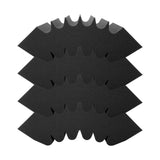 VEVOR Acoustic Foam Panels 4 Pack 16.5 x 6.3 x 12 in Adhesive for Wall Ceiling