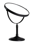 5X & 1X Tabletop Magnifying Mirror - Matte Black