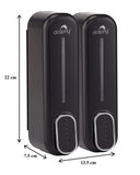 CLASSIC Dual Soap/Shampoo Dispenser 300ml -Black