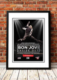 Bon Jovi ‘Inside Out’ Movie Poster 2012 - Framed A4