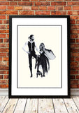 Fleetwood Mac ‘Rumours’ In Store Promotional Poster 1977 - Framed A4