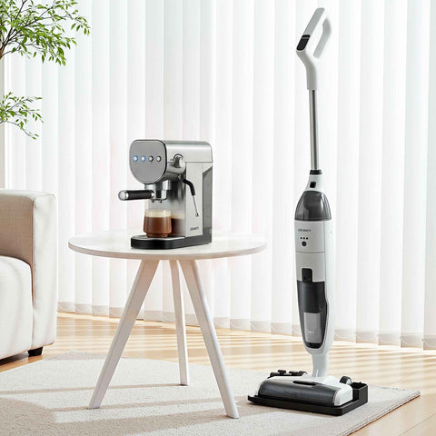 Devanti Cordless Wet Dry Vacuum Mop plus Coffee Maker Machine Espresso In Australia - Darrahopens