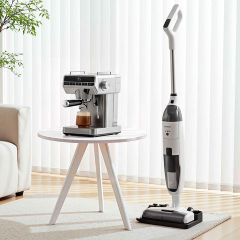 Devanti Cordless Wet Dry Vacuum Mop plus Coffee Maker Machine Espresso