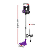 Devanti 3-in-1 Corded Stick Vacuum Cleaner, 16000Pa Strong Suction, Purple