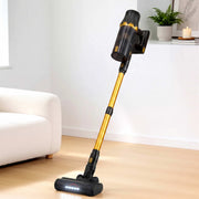 DEVANTI 30000Pa Cordless Stick Vacuum Cleaner 4-in-1 Handheld Vac, Gold In Australia - Darrahopens