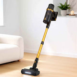 DEVANTI 30000Pa Cordless Stick Vacuum Cleaner 4-in-1 Handheld Vac, Gold In Australia - Darrahopens