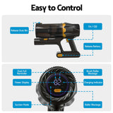 DEVANTI 30000Pa Cordless Stick Vacuum Cleaner 4-in-1 Handheld Vac, Gold In Australia - Darrahopens