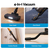 DEVANTI 30000Pa Cordless Stick Vacuum Cleaner 4-in-1 Handheld Vac, Gold In Australia - Darrahopens