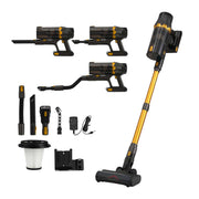 DEVANTI 30000Pa Cordless Stick Vacuum Cleaner 4-in-1 Handheld Vac, Gold In Australia - Darrahopens
