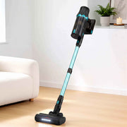 DEVANTI 30000Pa Cordless Stick Vacuum Cleaner 4-in-1 Handheld Vac, Green In Australia - Darrahopens