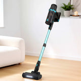DEVANTI 30000Pa Cordless Stick Vacuum Cleaner 4-in-1 Handheld Vac, Green In Australia - Darrahopens