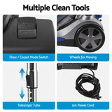 Devanti Vacuum Cleaner Bagless Canister 2000W 25kPa Powerful Suction 4L