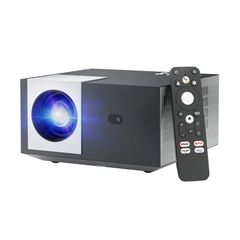 Devanti Video Project 4K 1080P Official Google TV 5G Wifi Home Cinema