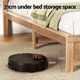 Artiss Single Bed Frame Wooden Bed Base Walnut