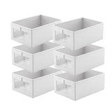 Artiss 6 Pack Linen Closet Organizers and Storage Foldable Clothing Bins In Australia - Darrahopens