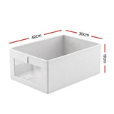 Artiss 6 Pack Linen Closet Organizers and Storage Foldable Clothing Bins In Australia - Darrahopens