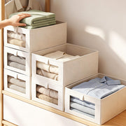 Artiss 6 Pack Linen Closet Organizers and Storage Foldable Clothing Bins In Australia - Darrahopens