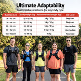 Everfit 3kg Weighted Vest Men Women, Reflective Running Vest with Armband Pouch