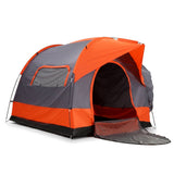 Weisshorn Camping Tent SUV Family Camping Car Tent 6-8 Person 250cm Orange