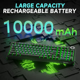 SOLAKAKA Ki99 Pro 99-Key Gasket Mechanical Keyboard Tri-Mode Hot-Swap Knob