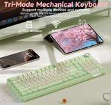 SOLAKAKA Ki99 Pro 99-Key Gasket Mechanical Keyboard Tri-Mode Hot-Swap Knob
