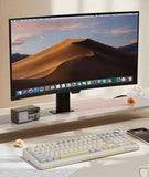 SOLAKAKA Ki99 Pro 99-Key Gasket Mechanical Keyboard Tri-Mode Hot-Swap Knob In Australia - Darrahopens