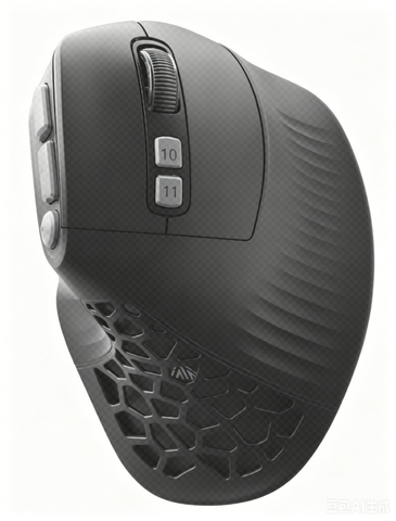 SOLAKAKA E9 Pro Vertical MMO Mouse Tri-Mode 36000 DPI 8000Hz PAW3395